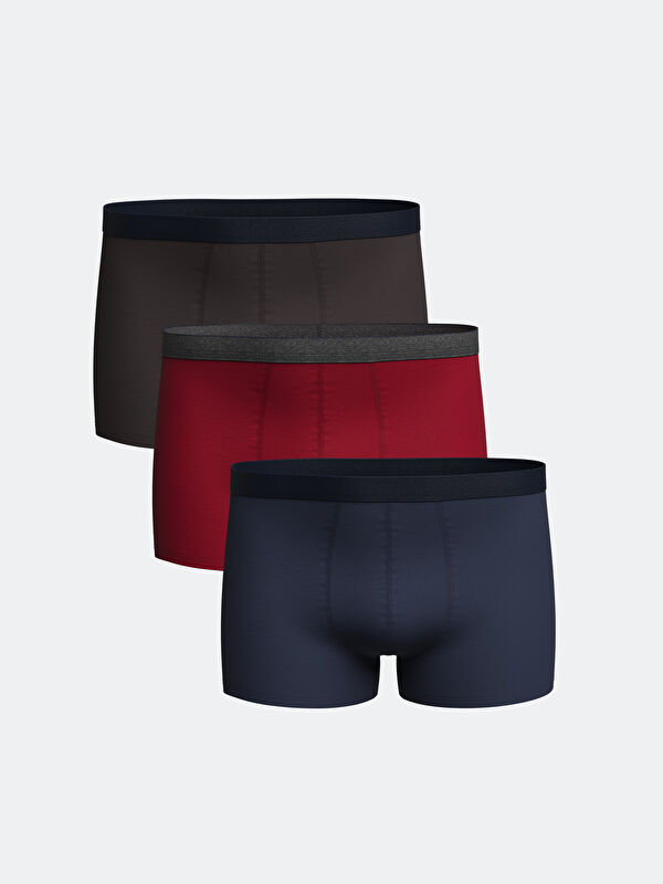 LCW ECO Standart Kalıp Pamuklu Esnek Erkek Boxer 3'lü
