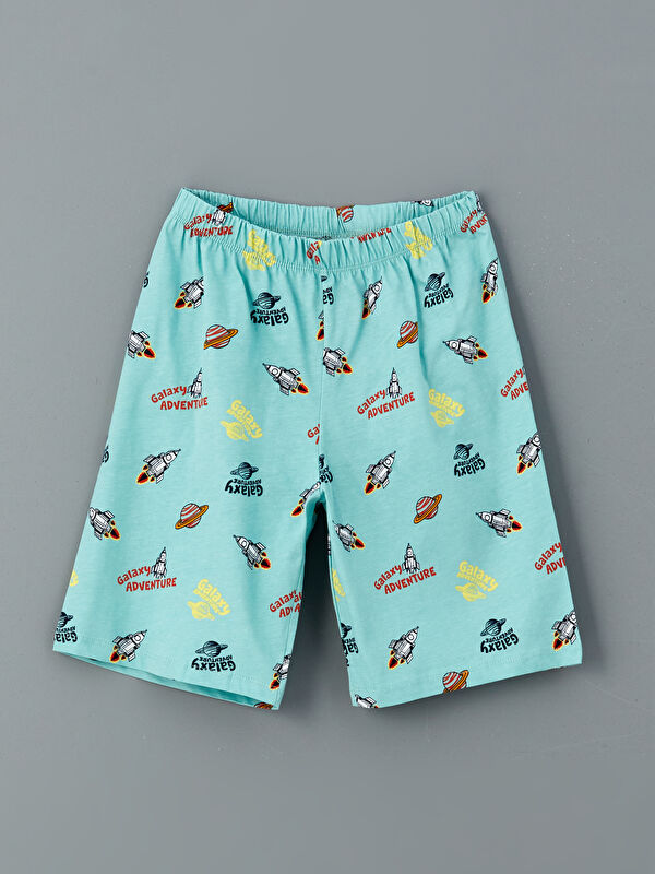 LCW Kids Beli Lastikli Erkek Çocuk Pijama Şort