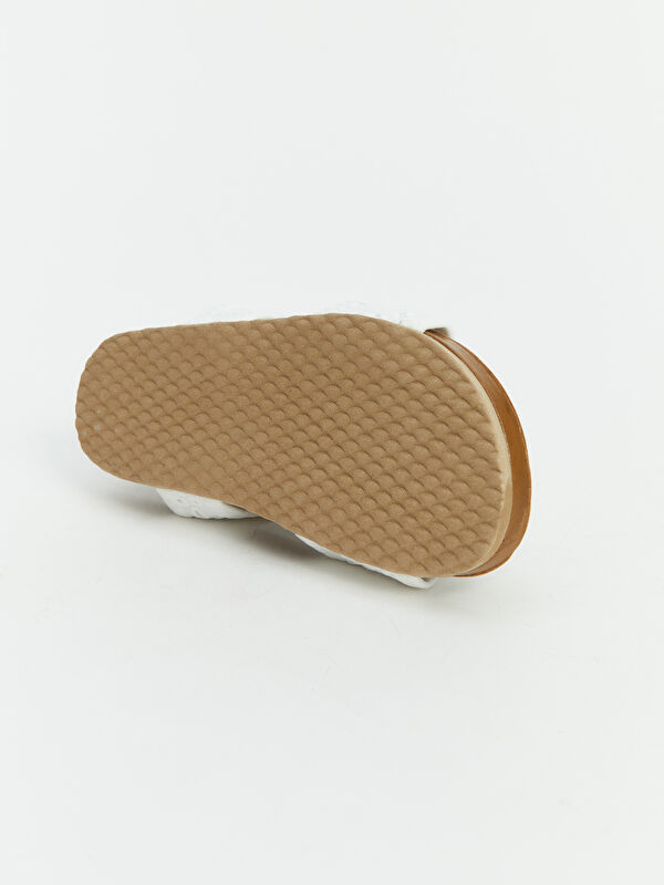 Lcw Steps Beyaz Lcw Steps Cirt Cırtlı Kız Bebek Sandalet