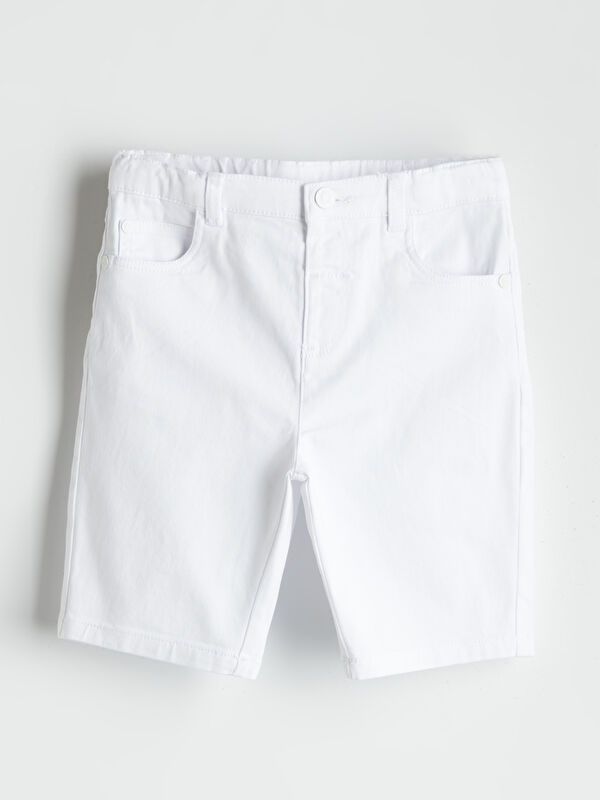 LCW Kids Shorts Basique à Taille Élastiquée pour Garçons