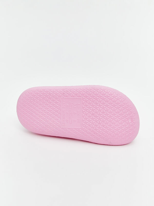 Baskılı Üstü ışıklı Kız Çocuk Plaj Sandaleti - Görsel 6