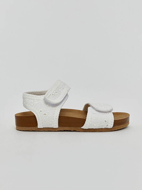 Cırt Cırtlı Kız Çocuk Sandalet - Görsel 3