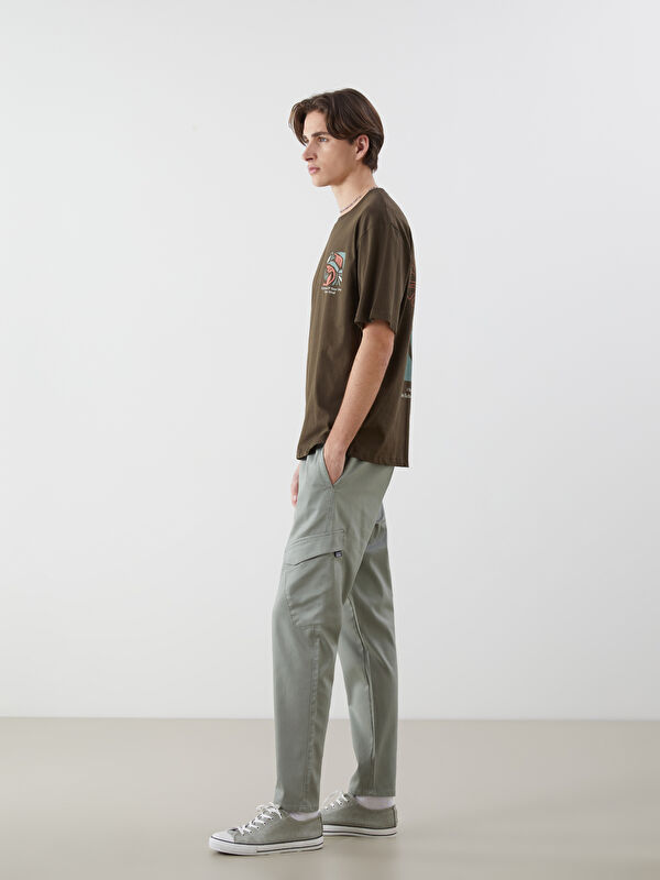 XSIDE Pantalon Cargo Slim Fit pour Hommes