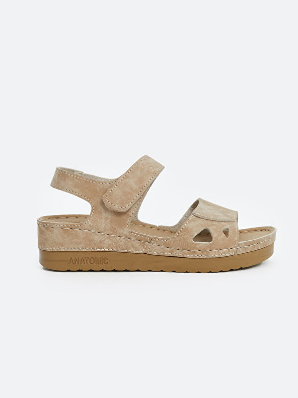 Cırt Cırtlı Kadın Sandalet - Görsel 3