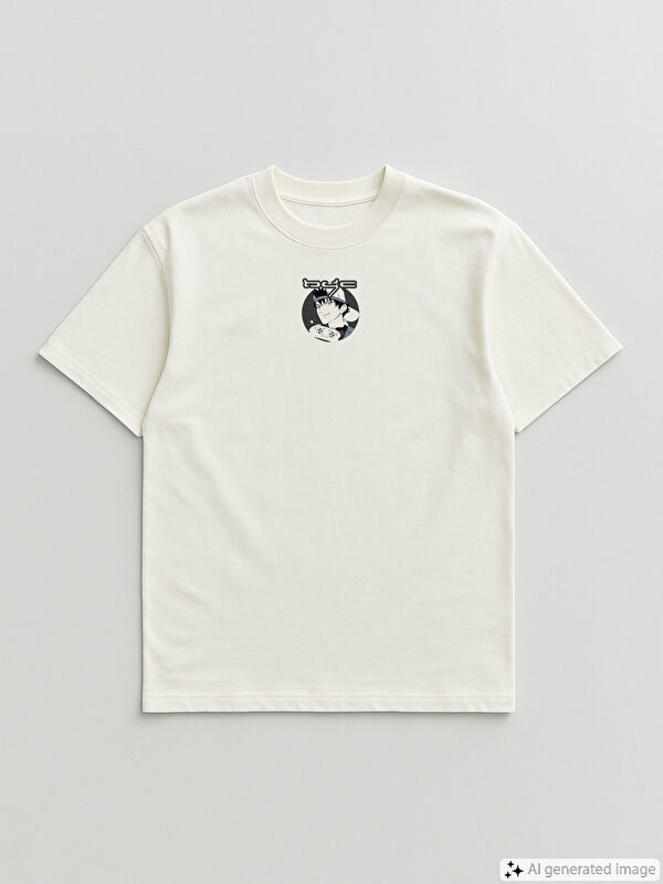 LCW Kids T-shirt Imprimé pour Garçons à Col Rond