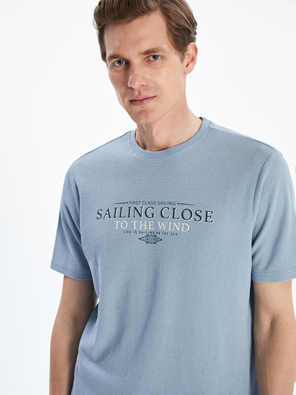 LCWAIKIKI Classic Crew Neck Printed Men's T-Shirt