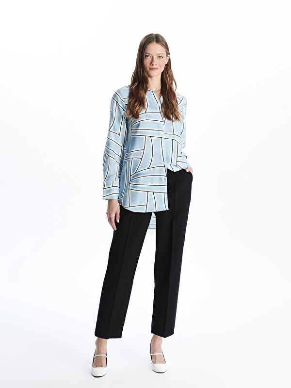 LCWAIKIKI Classic Beli Lastikli Loose Fit Kadın Pantolon