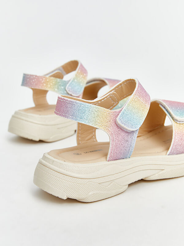 Cırt Cırtlı Kız Çocuk Sandalet - Görsel 6