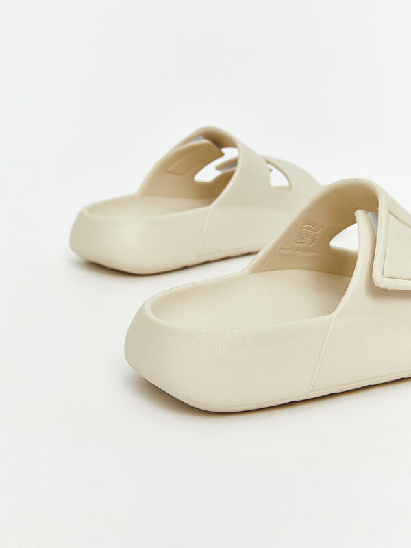 Çift Bantlı Erkek Terlik - Görsel 6