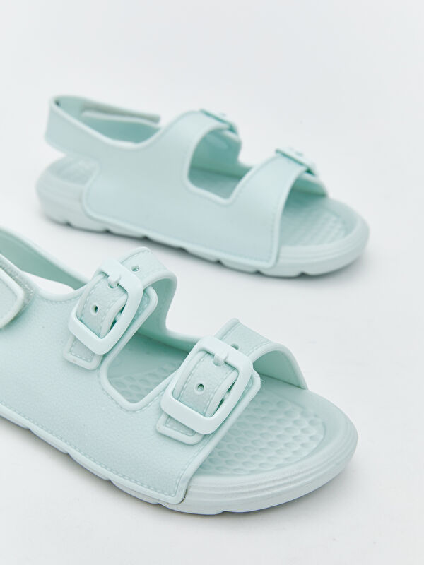 Cırt Cırtlı Kız Çocuk Sandalet - Görsel 4