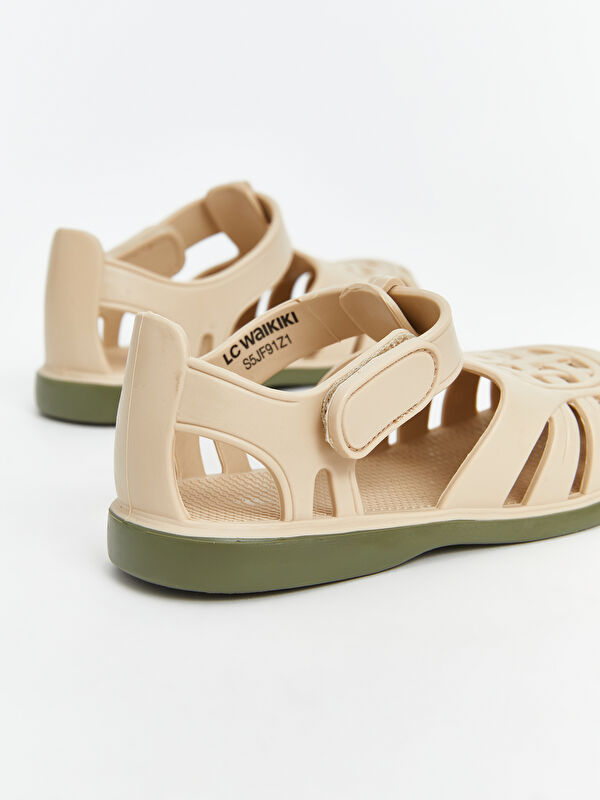 Lcw Steps Yeşil Lcw Steps Cirt Cırtlı Erkek Bebek Sandalet