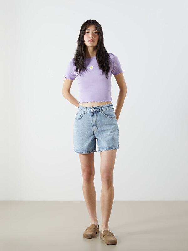 XSIDE Regular Fit Women's Denim Shorts