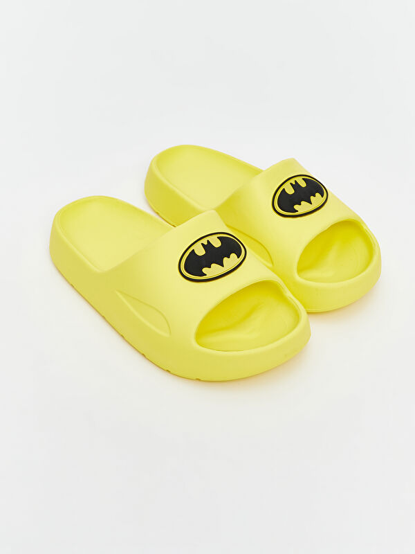 LCW STEPS Batman Baskılı Erkek Çocuk Terlik