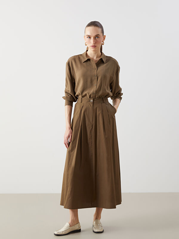 LCWAIKIKI Classic Oversize Kadın Gömlek Tunik