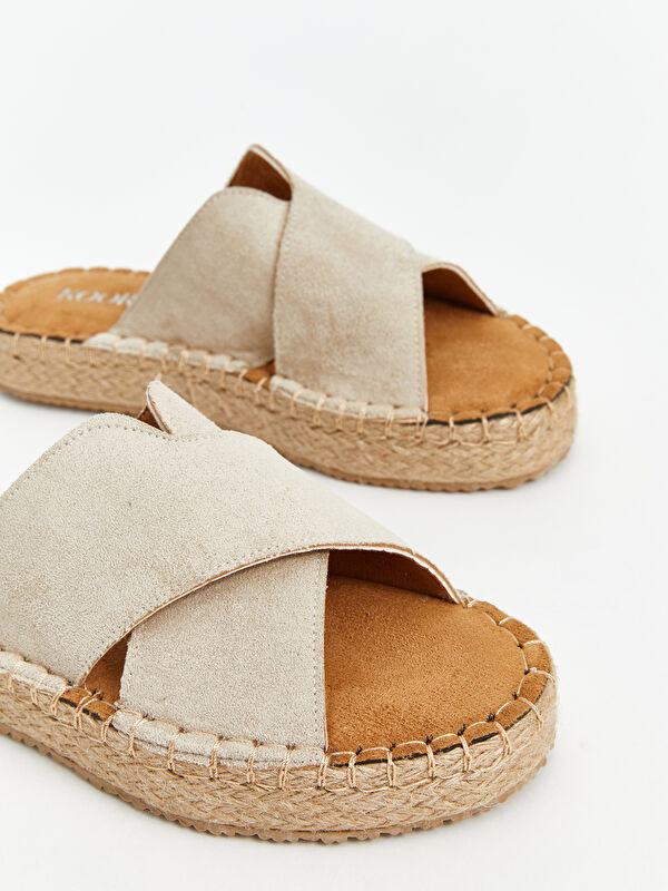 Çapraz Bantlı Kadın Terlik - Görsel 6