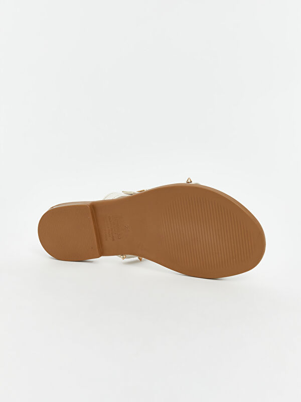 Lcw Steps Siyah Lcw Steps Deri Görünümlü Kadın Terlik