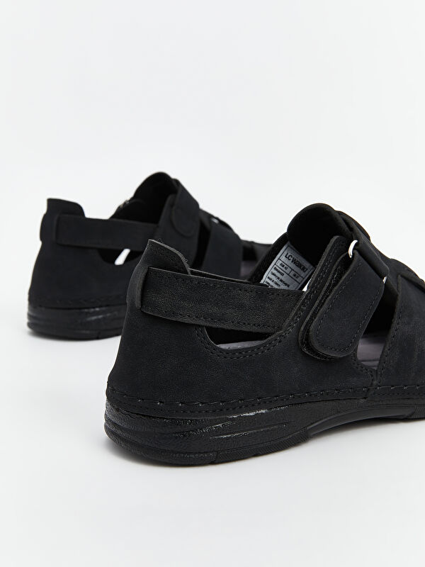 Lcw Steps Kahverengi Lcw Steps Cirt Cırtlı Erkek Sandalet