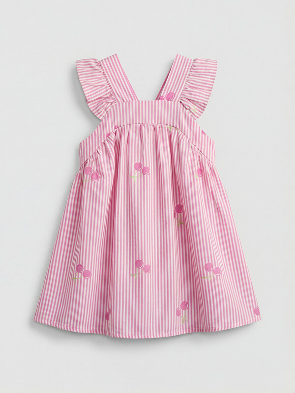 LCW Kids V-Neck Girls' Dress