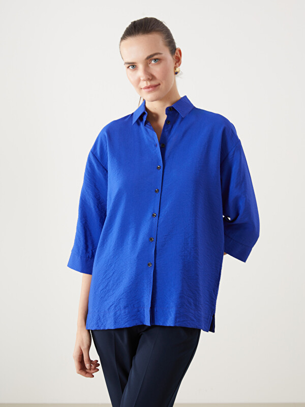 LCWAIKIKI Classic Women's Plain Shirt