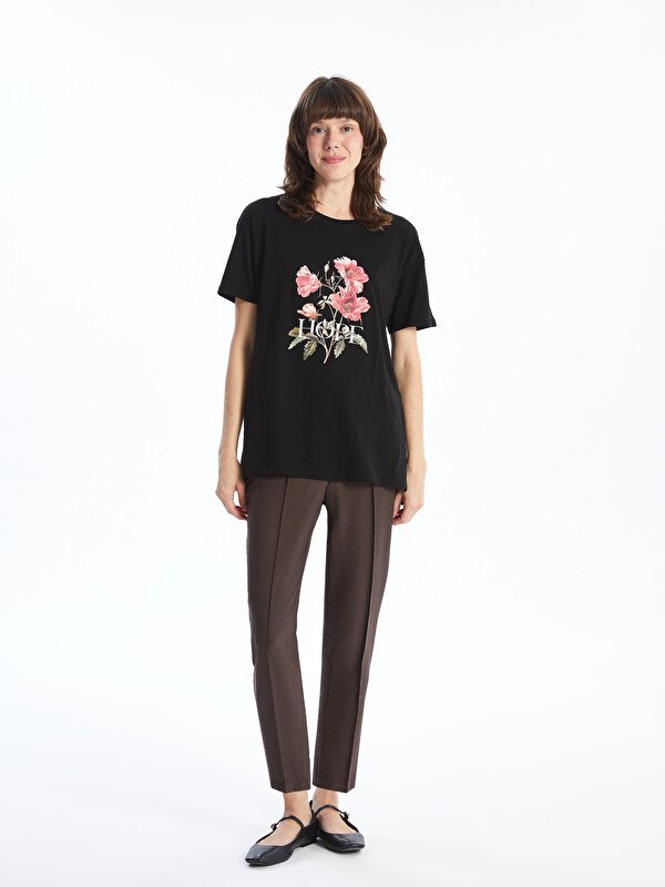 LCWAIKIKI Classic Pantalon à Taille Élastiquée pour Femmes