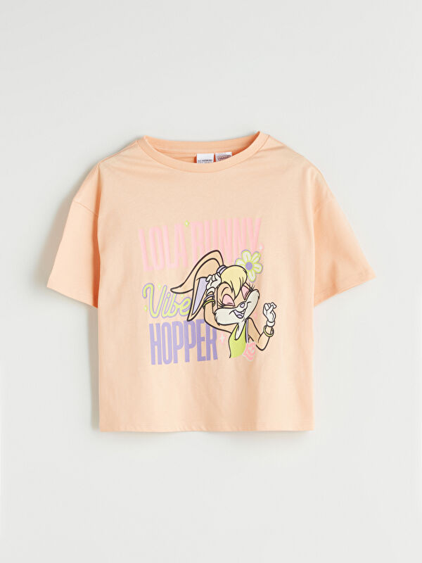 LCW Kids Lola Bunny Printed Girls' T-Shirt