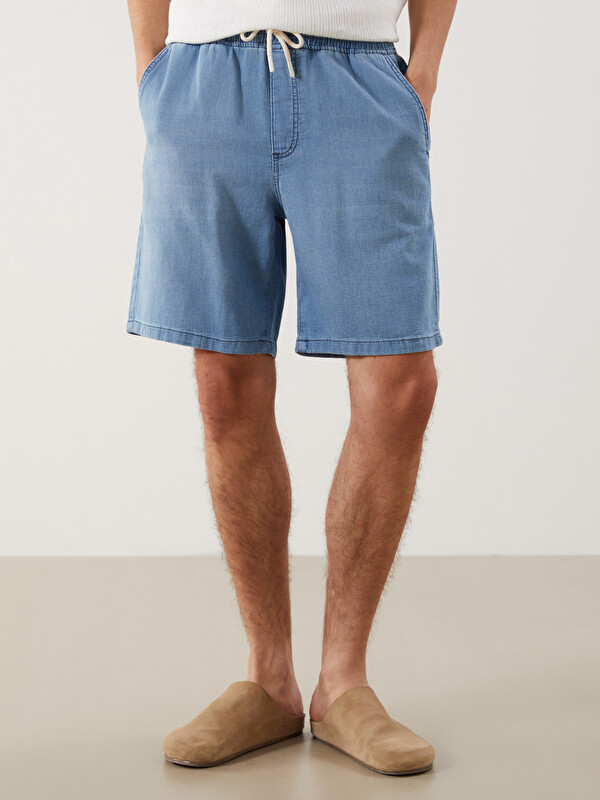 LCW Jeans Rahat Kalıp Erkek Jean Şortolon - S5KA94Z8-311 | LCW