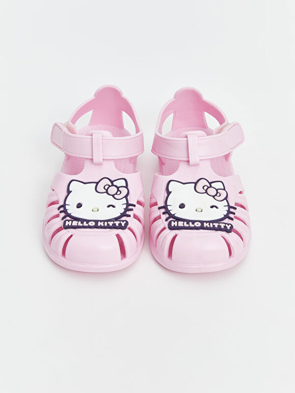 Hello Kitty Baskılı Kız Bebek Sandalet - Görsel 4