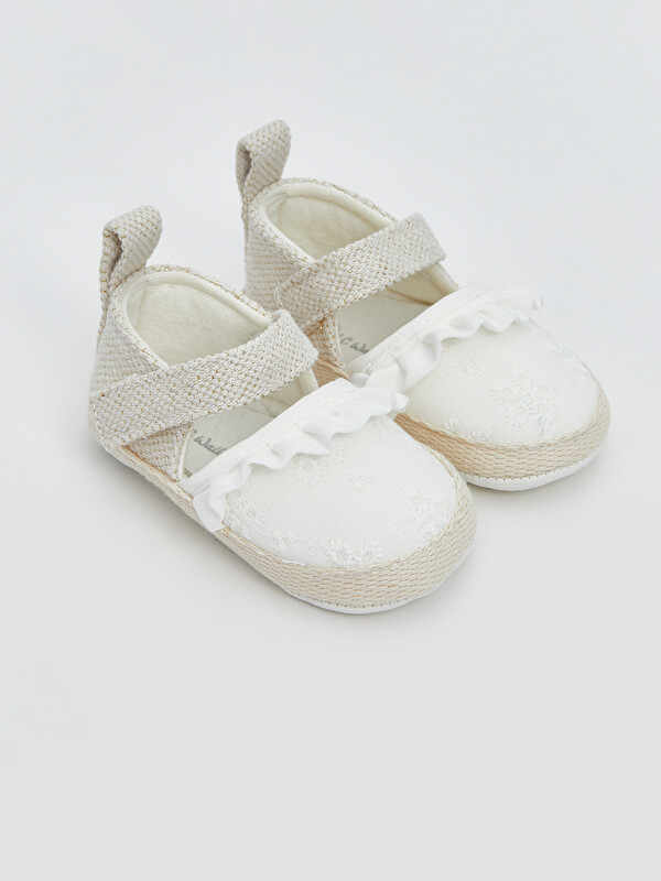 LCW STEPS Παπούτσια First Step για Μωρό Κορίτσι με Velcro