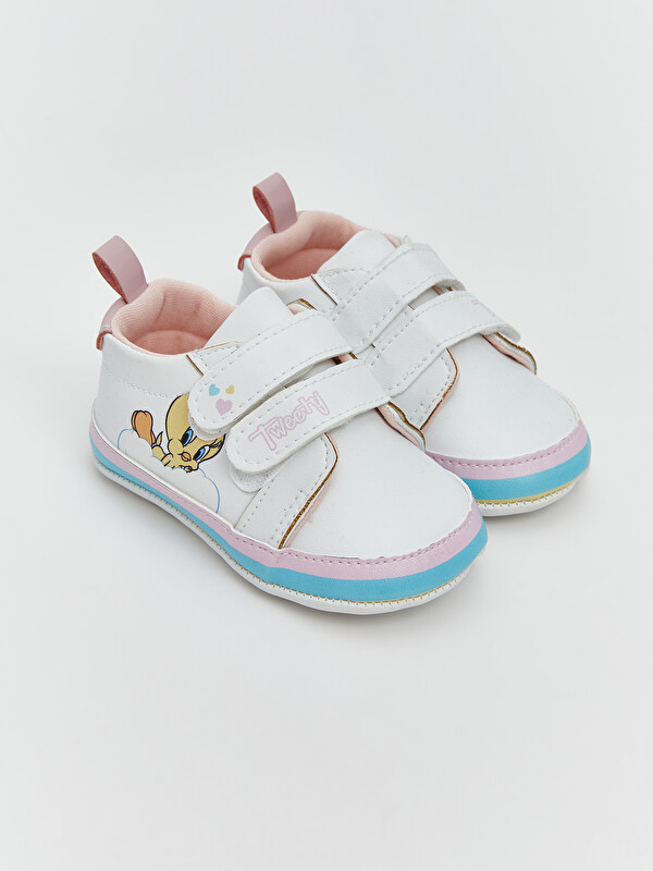 LCW STEPS Tweety Printed Baby Girls' Sneakers
