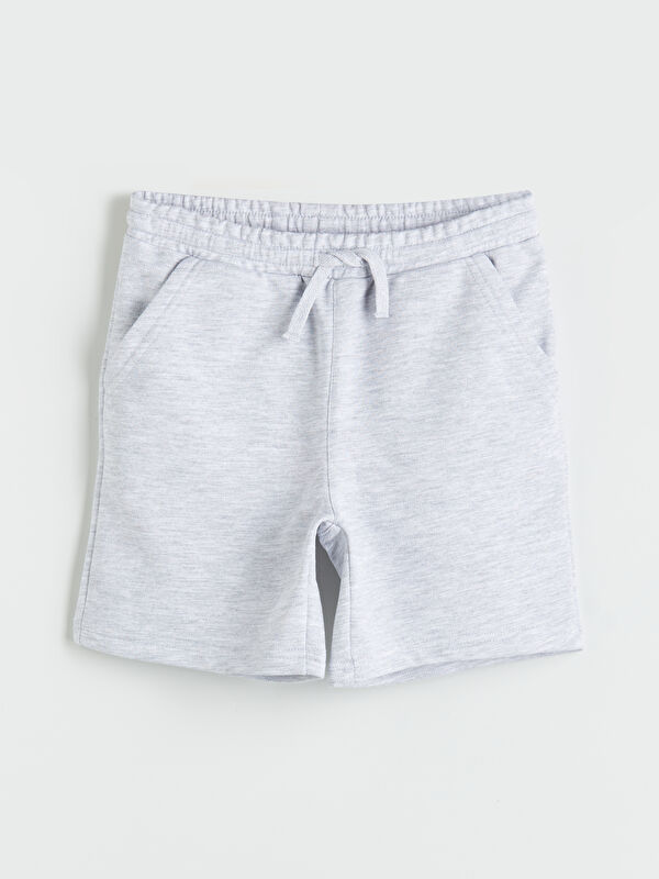 LCW Kids Beli Lastikli Basic Erkek Çocuk Şort