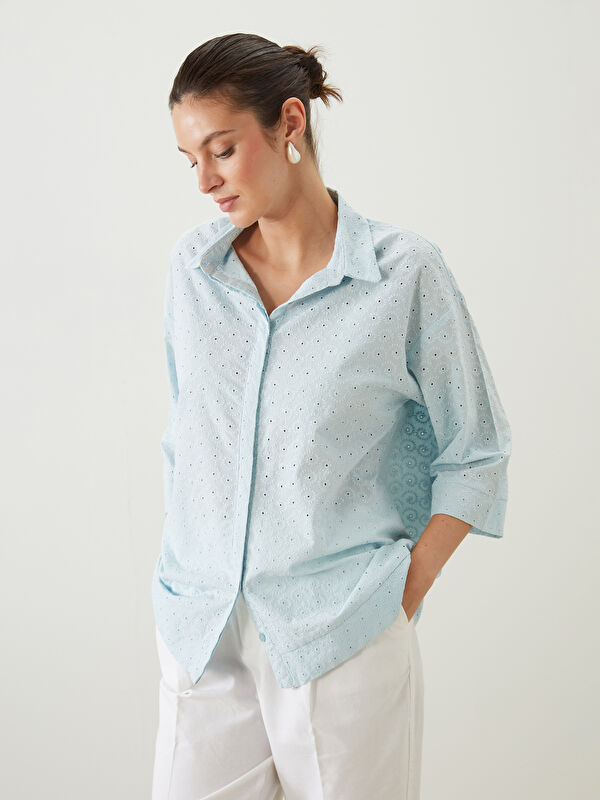 LCWAIKIKI Classic Chemise à Motifs pour Femmes