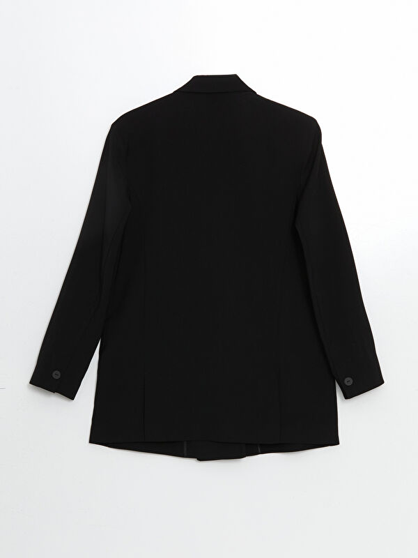 LCW Modest Siyah Kadın Blazer Ceket - S5L323Z8-CVL | LCW