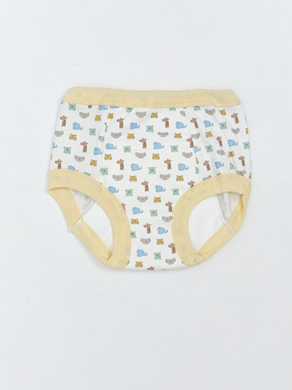 LCW baby Beli Lastikli Erkek Bebek Alıştırma Külodu