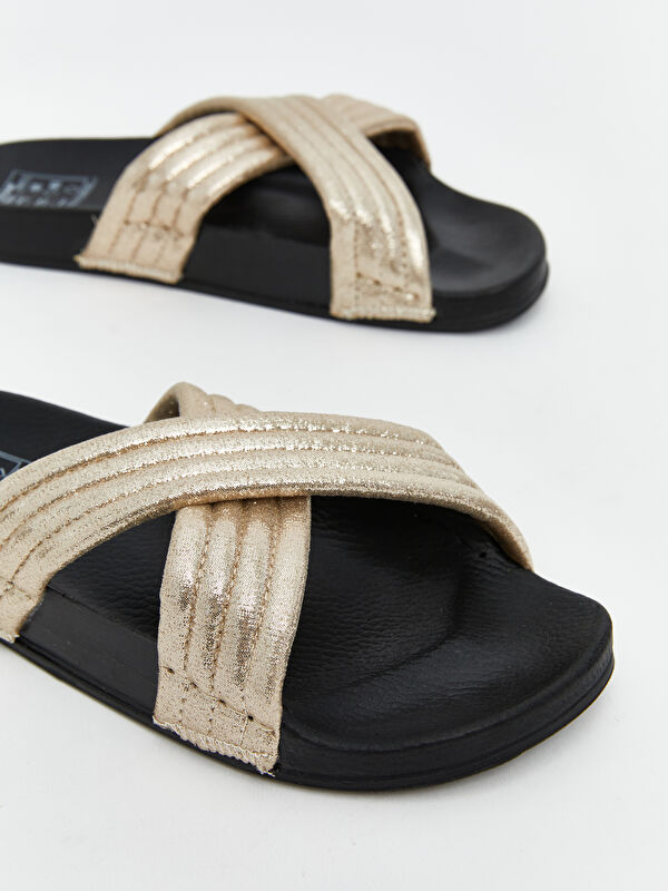 Çapraz Bantlı Kadın Terlik - Görsel 4