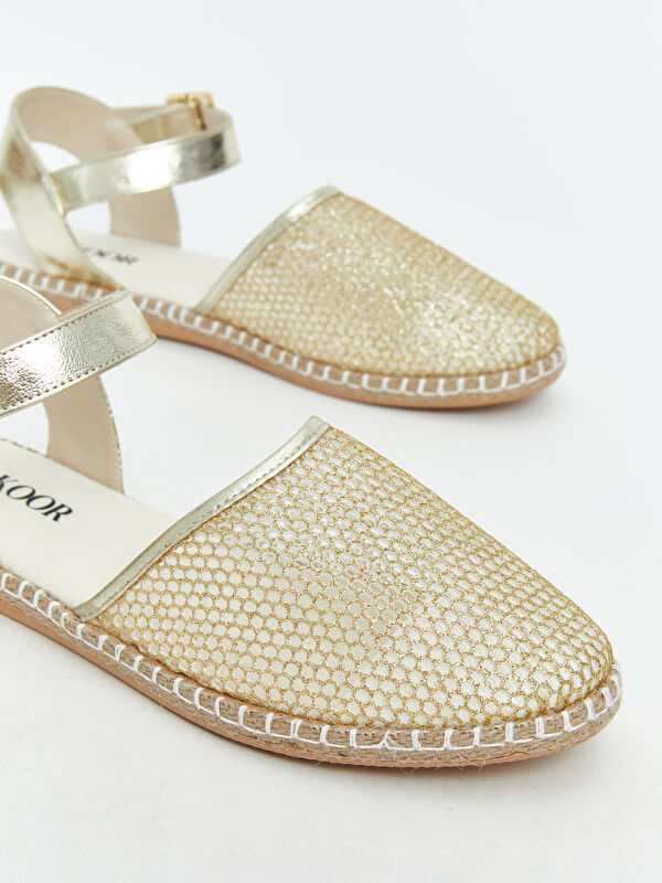 Bilekten Bağlamalı Kadın Sandalet - Görsel 4