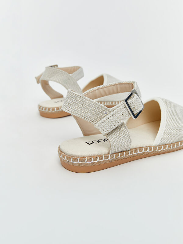 Bilekten Bağlamalı Kadın Sandalet - Görsel 6