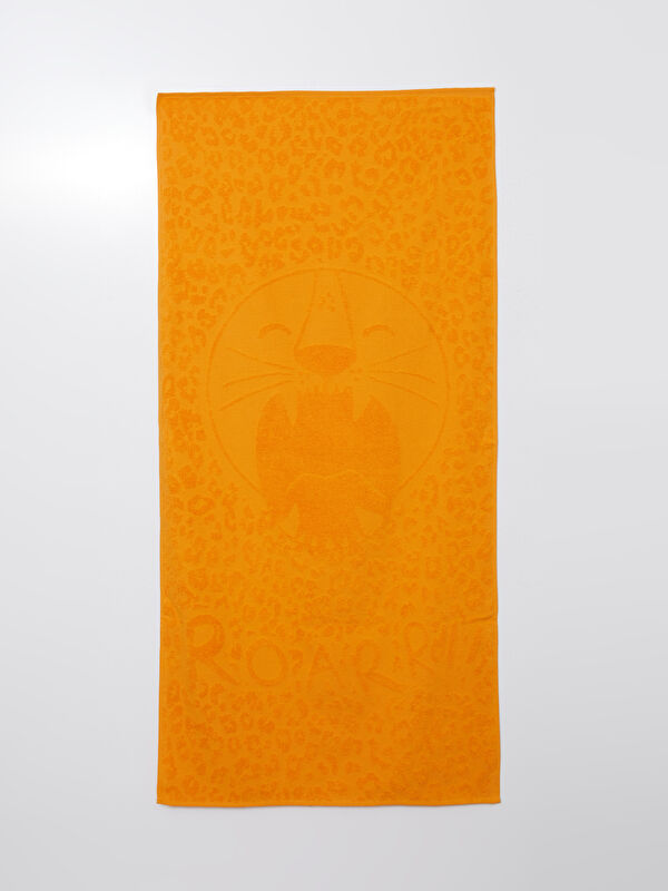 LCW ECO Pamuklu Erkek Çocuk Plaj Havlusu 70x140 cm