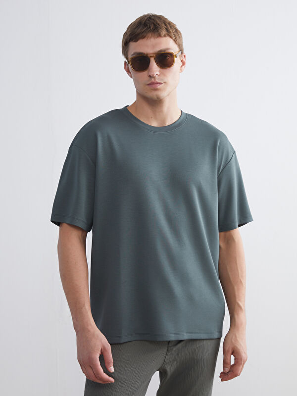 LCW Vision Rundhalsausschnitt Kurzarm T-Shirt für Herren