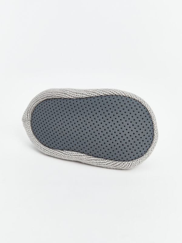 Hayvan Baskılı Erkek Bebek Ev Ayakkabısı - Görsel 5