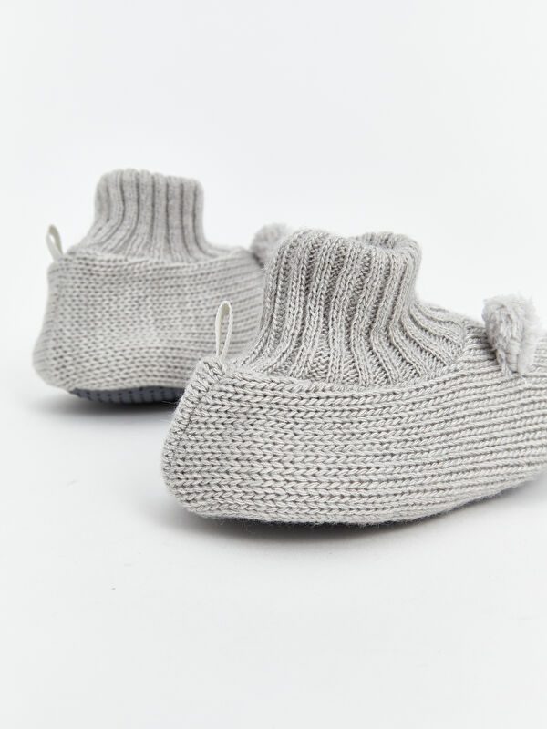 Hayvan Baskılı Erkek Bebek Ev Ayakkabısı - Görsel 6