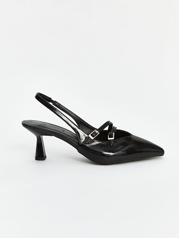 Lcw Steps Siyah Lcw Steps Sivri Burun Kadın Topuklu Ayakkabı