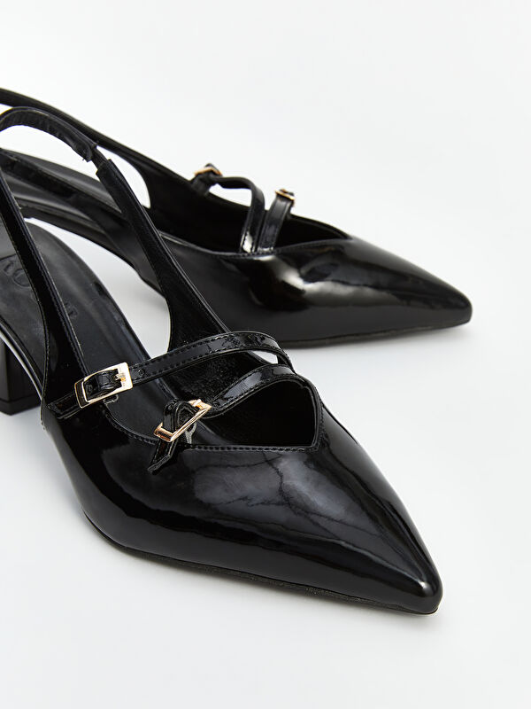 Lcw Steps Siyah Lcw Steps Sivri Burun Kadın Topuklu Ayakkabı