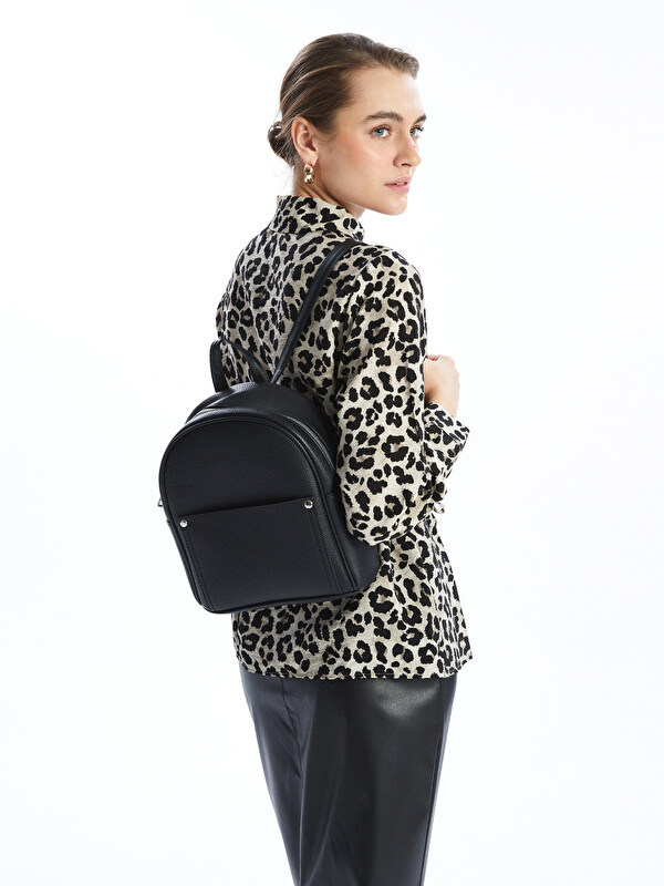 LCW ACCESSORIES Leather Look Women's Backpack