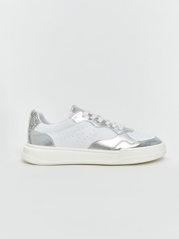 Bağcıklı Kadın Spor Ayakkabı - Görsel 3