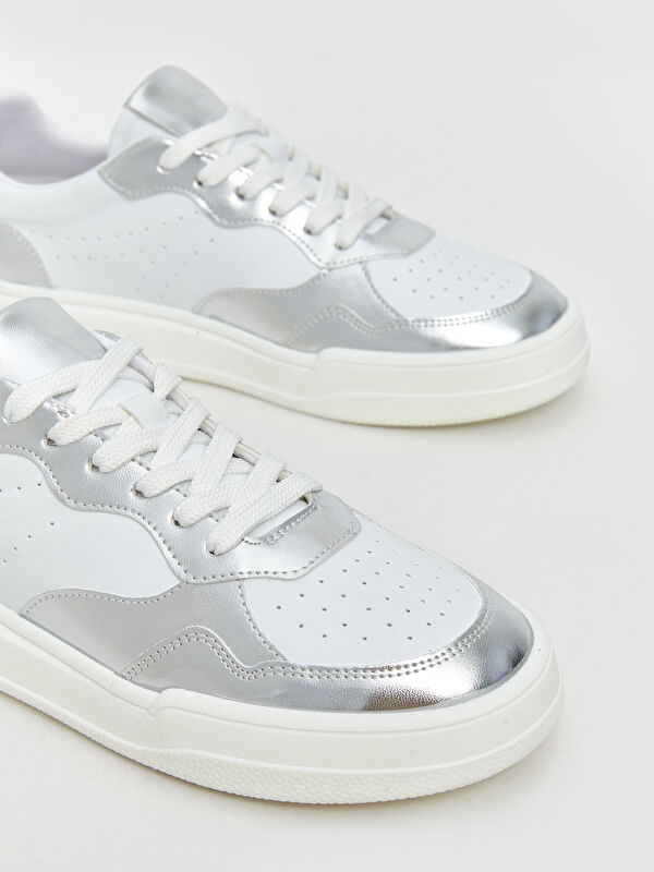 Bağcıklı Kadın Spor Ayakkabı - Görsel 4