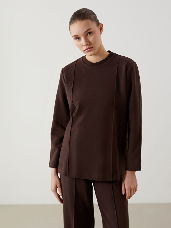 LCW Modest Bisiklet Yaka Kadın Tunik