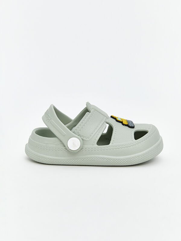 Baskılı Erkek Bebek Sandalet - Görsel 3