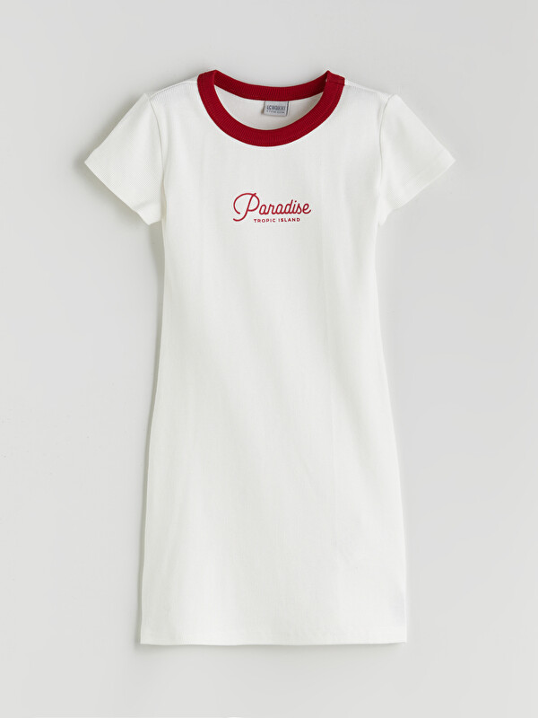LCW Kids Crew Neck Girls' Dress