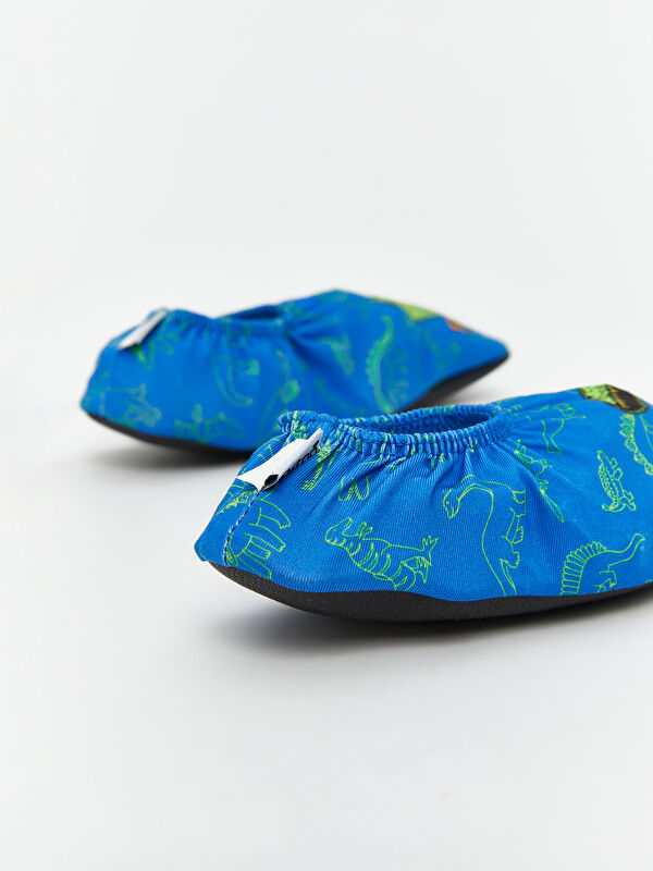 Dinozor Baskılı Erkek Çocuk Deniz Ayakkabısı - Görsel 6