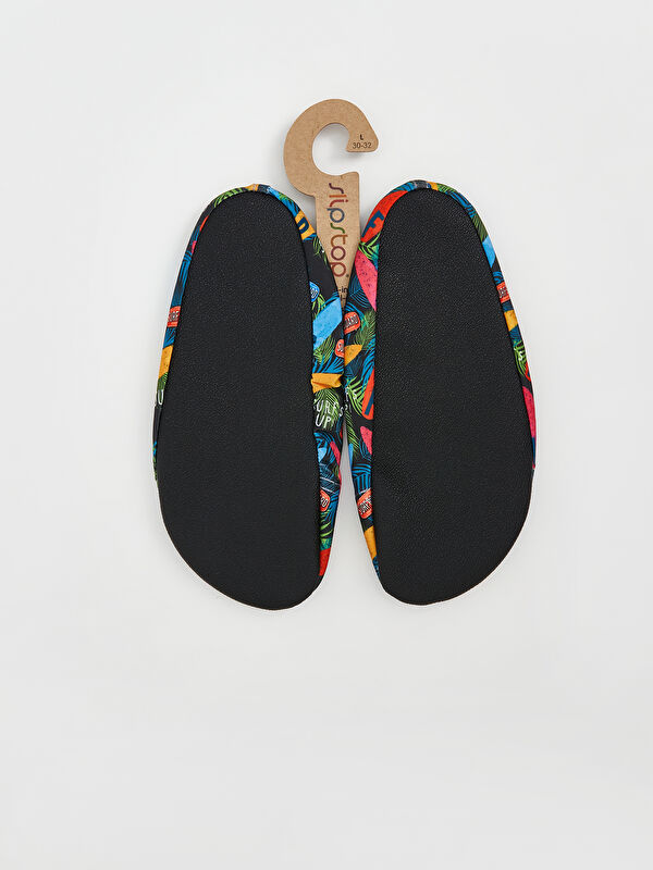 Baskılı Erkek Çocuk Deniz Ayakkabısı - Görsel 3